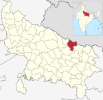 India Uttar Pradesh districts 2012 Balrampur.svg