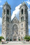 Facade of Sacred Heart Cathedral, Newark.jpg
