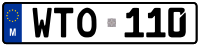 Maltese license plate.svg