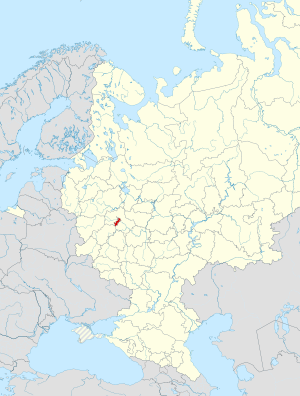 Rusland Moskou locator map.svg