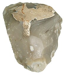 ตัวอย่างหินเหล็กไฟ Miorcani