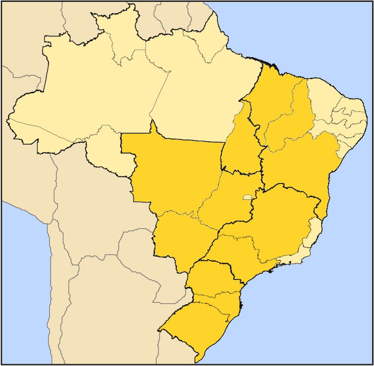 مساحة البرازيل
