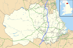 Darlington ตั้งอยู่ใน County Durham