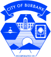 Sello oficial de Burbank, California