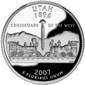 Moneda de un cuarto de dólar de Utah