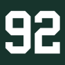 Packers retired number 92.svg