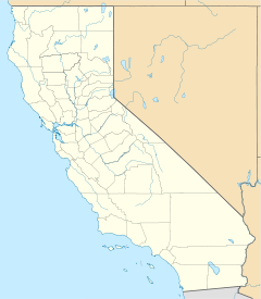 A map of the United States with Squaw Valley in the middle west coast.