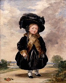 Portrait of Victoria at age 4
