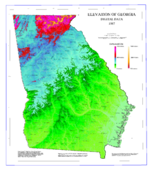 Map of Georgia elevations.png