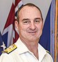 160706-N-FK070-001 Adm. Swift, commander of U.S. Pacific Fleet, conducts an office call with Vice Adm. David Johnston (cropped).jpg