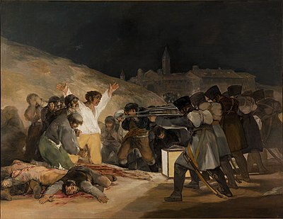 El Tres de Mayo, de Francisco de Goya, de Prado thin black margin.jpg