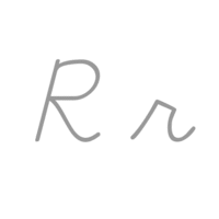 การเขียนรูปแบบตัวสะกดของ R