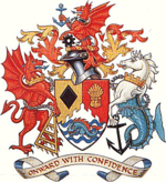 Arms of Bridgend County Borough Council