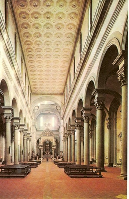 Santo Spirito, Florencia HistoriayRetablos de capilla