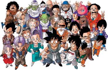Lista de personajes de Dragon Ball FondoyPersonajes principales
