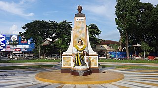 Batangas city center - Plaza Mabini (statue) (Batangas City)(2018-07-30).jpg
