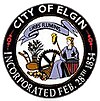 Offizielles Siegel von Elgin, Illinois