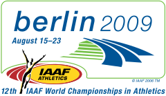 2009 World Championships in Athletics logo.svg
