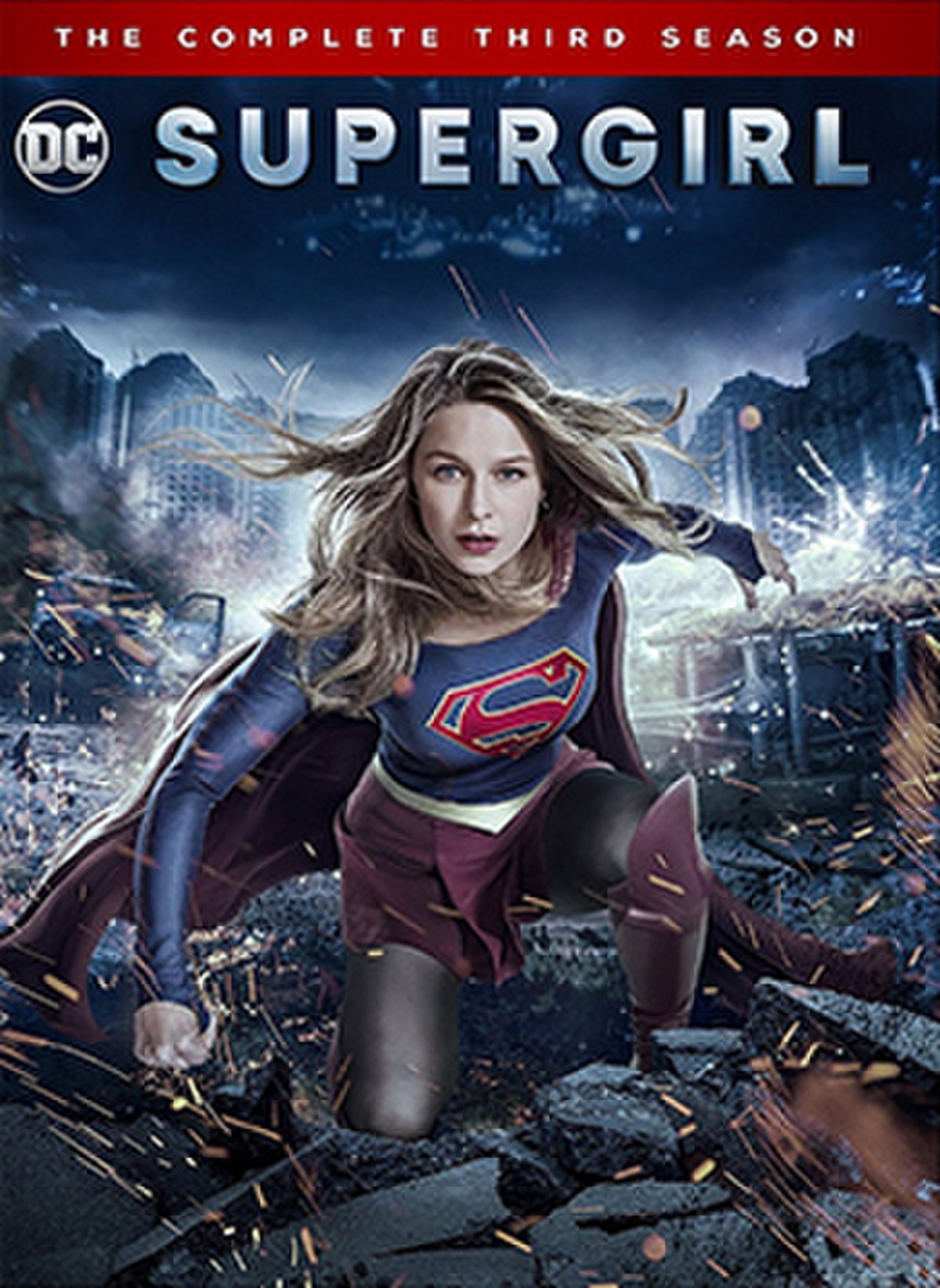 Melissa Benoist Season 1 2 3 Hot USA Girl Hero TV 24"x42" Poster 085 Supergirl