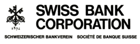 โลโก้ Swiss Bank Corporation (ค. 1973)